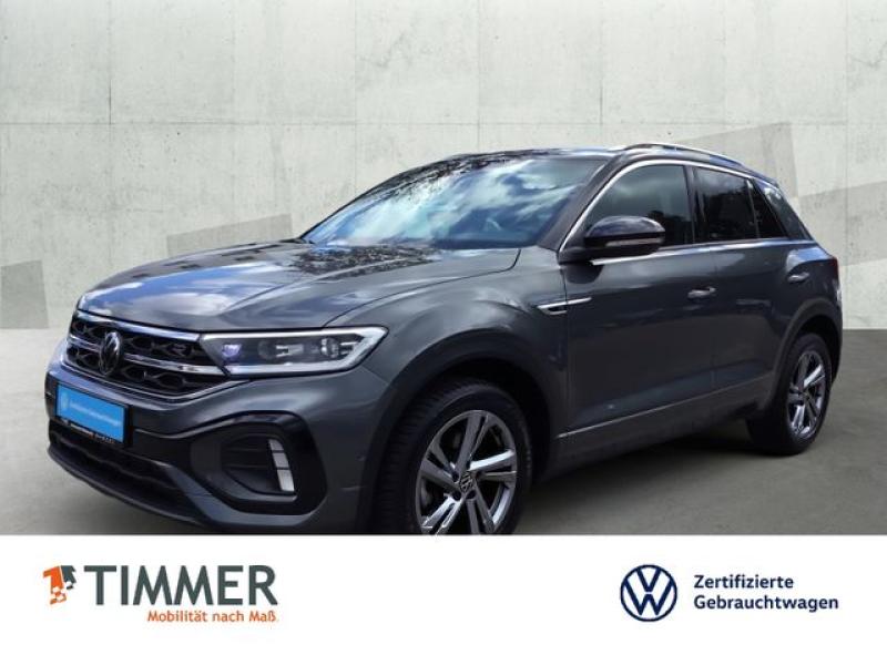 VW  T-Roc 2.0 TDI DSG R-LINE *AHK *VIRTUAL *LED *ACC, Indiumgrau Metallic