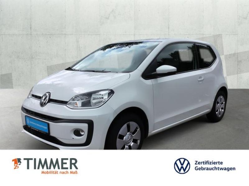 VW  up! 1.0 MOVE! *RKAM *SITZHZG *TEMPOMAT *TELEFON, Pure White