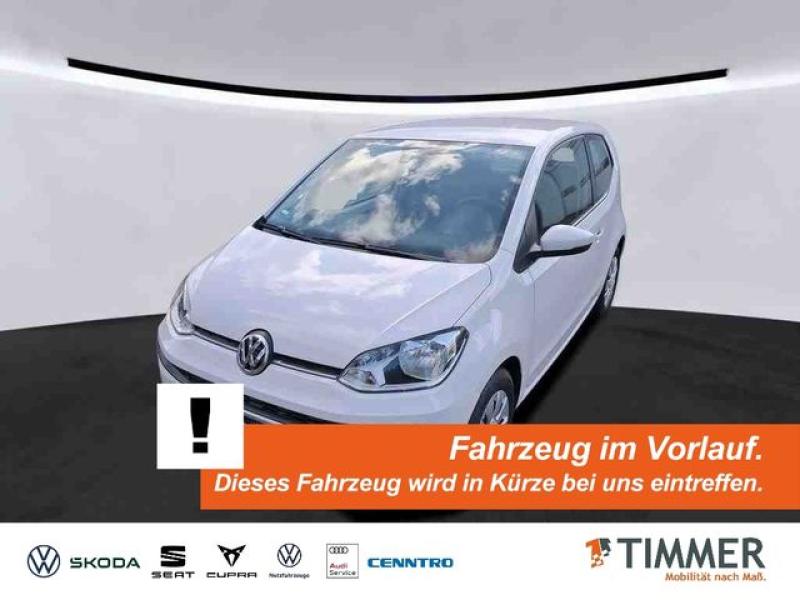 VW  up! 1.0 MOVE *TEMPO *PDC *KLIMA *TELEFON *, white