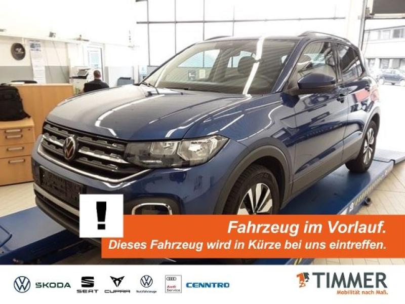 VW  T-Cross 1.0 TSI MOVE *ACC *SHZ *RKAM *NAVI *APP, Reef Blue Metallic