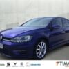 VW  Golf VII 1.0 TSI R-LINE *AHK *ACC *NAVI *SHZ *PD, Lapiz Blue Metallic