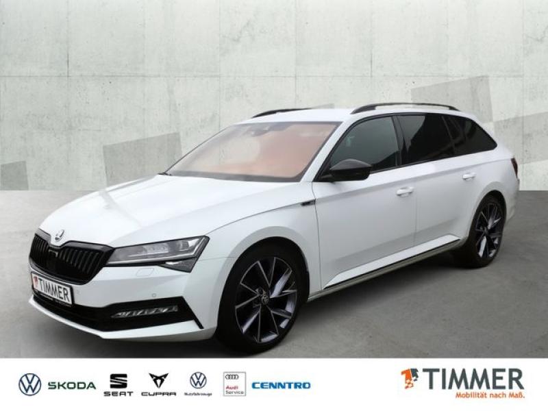 SKODA  Superb Combi 2.0 TDI DSG 4x4 SPORTLINE *LED *CAN, Moon-Weiß Perleffekt