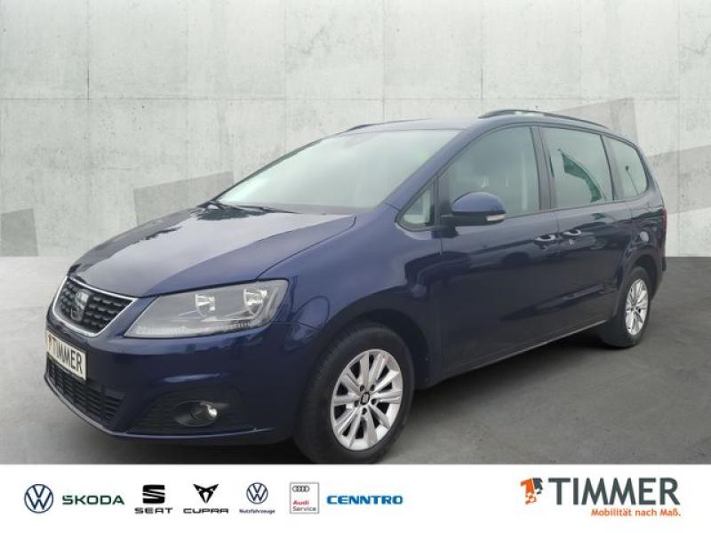 SEAT  Alhambra 2.0 TDI DSG STYLE 7-SITZ *ACC *PDC *NAV, Atlantik Blau Metallic