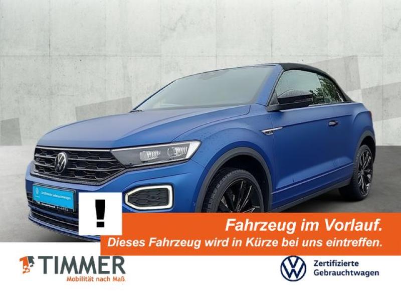 VW  T-Roc Cabriolet 1.5 TSI DSG R-LINE EDITION MATT, Ravennablau Matt/Schwarz