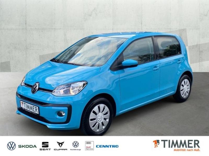 VW  up! 1.0 MPI MOVE 4-TÜR *SHZ *RKAM *TEMPO *KLIMA, Teal Blue