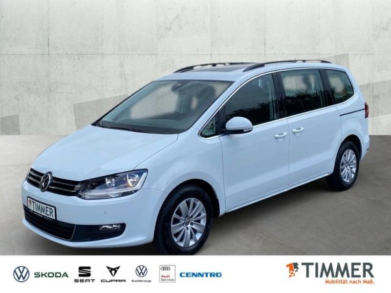 VW  Sharan 1.4 TSI DSG COMFORT *AHK *ACC *PANO *SHZ, Pure White