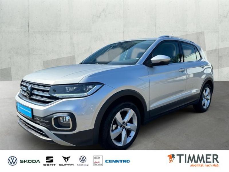 VW  T-Cross 1.0 TSI Style DSG *NAVI**SZH**LED*ACC*GJ, Reflexsilber Metallic