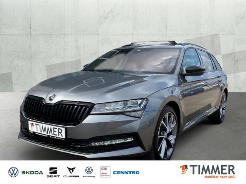 SKODA  Superb Combi 2.0 TDI DSG SPORTLINE *AHK *MATRIX, Graphite Grau Metallic