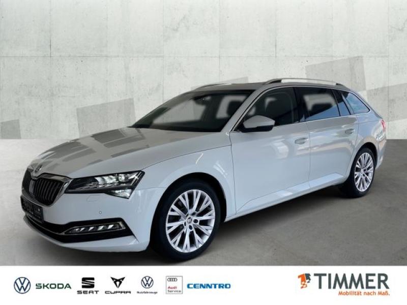 SKODA  Superb Combi 2.0 TDI DSG STYLE *LED *PANO *NAVI, Moon-Weiß Perleffekt