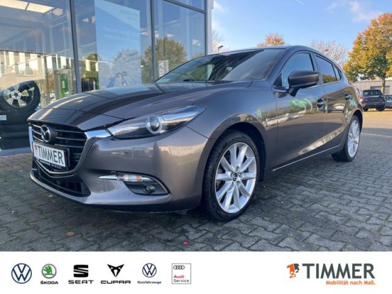 MAZDA  3 *Sportline*NAVI*R-Kam*SHZ*BOSE*HUD*Allwetter*, grau