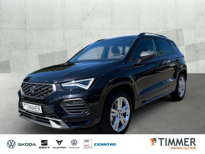 SEAT  Ateca FR 2.0 TDI 110kW (150 PS) DSG*AHK*Navi*Bea, Midnight Schwarz Metallic