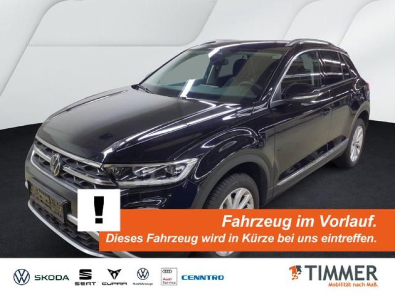 VW  T-Roc 1.5 TSI DSG STYLE *AHK *ACC *LED *VIRTUAL, Deep Black Perleffekt