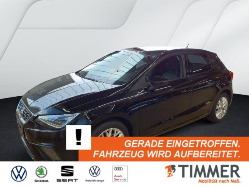 SEAT  Ibiza 1.0 TSI DSG FR *LED *ACC *SHZ *RKAM *NAVI, Mitternachtsschwarz