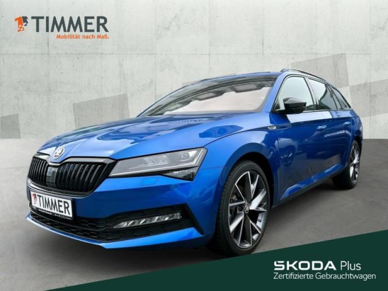 SKODA  Superb Combi 2.0 TDI DSG 4x4 Sportline *PANO*NAV, Race-Blau Metallic