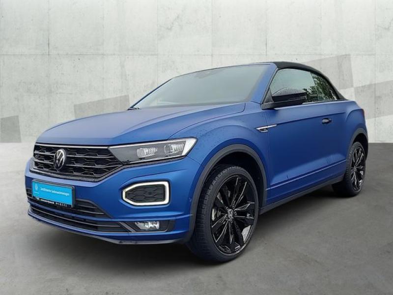 VW  T-Roc Cabriolet 1.5 TSI DSG R-LINE EDITION MATT, Ravennablau Matt/Schwarz