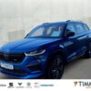 SKODA  Kodiaq 2.0 TSI DSG 4x4 RS *AHK *PANO *TRAVEL *RK, Race-Blau Metallic