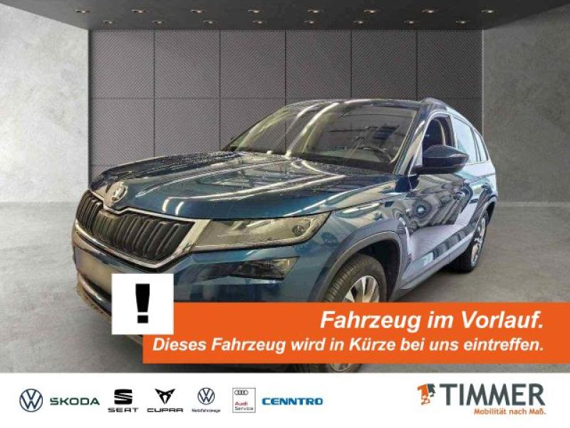 SKODA  Kodiaq 2.0 TDI DSG CLEVER *AHK *LED *ACC *360° *, Lava-Blau Metallic