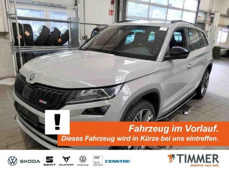 SKODA  Kodiaq 2.0 TDI DSG 4x4 RS *CANTON *LED *TRAVEL *, Steel-Grau