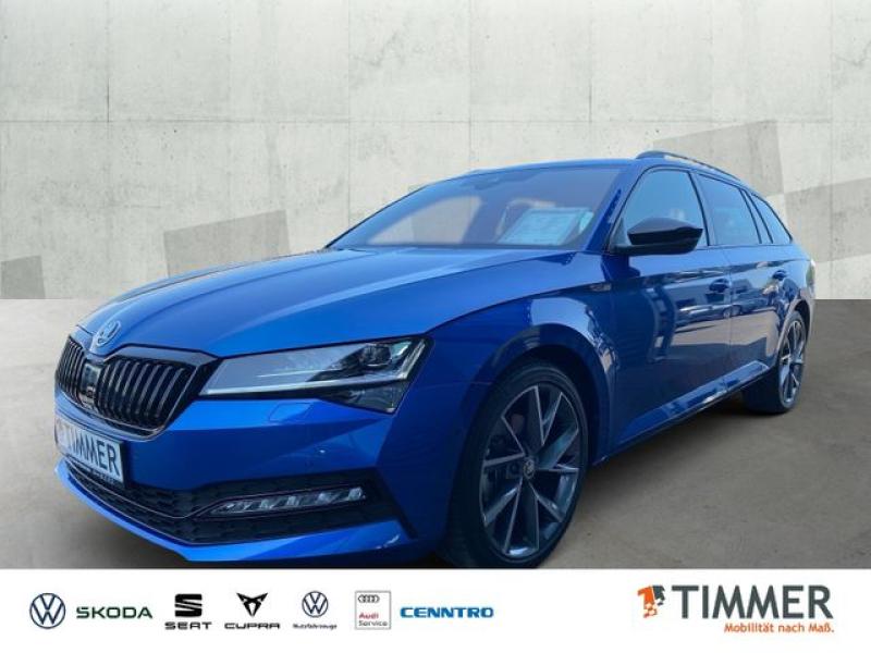 SKODA  Superb Combi 2.0 TDI DSG 4x4 SPORTLINE *AHK *MAT, Race-Blau Metallic