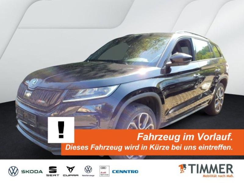 SKODA  Kodiaq 2.0 TDI DSG 4x4 RS *CANTON *360° *LED *AC, Schwarz-Magic Perleffekt