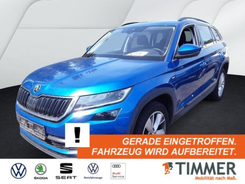 SKODA  Kodiaq 2.0 TDI DSG 4x4 CLEVER *AHK *LED *ACC *VI, Race-Blau Metallic