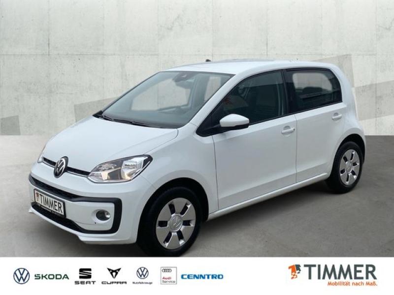 VW  up! 1.0 MOVE 4-TÜR *SHZ *TEMPO *RKAM *KLIMA *TEL, Pure White