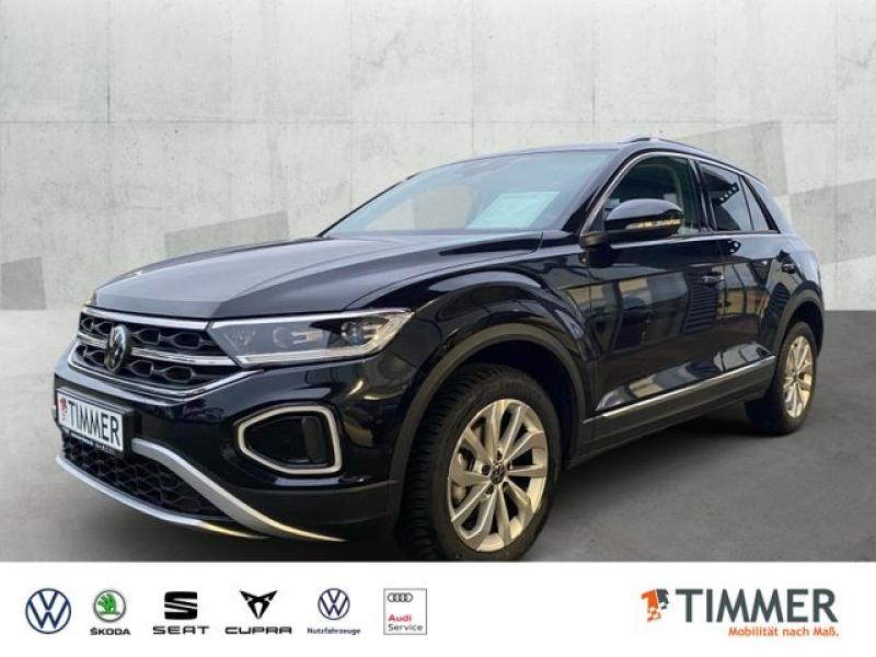 VW  T-Roc 1.5 TSI DSG STYLE *AHK *ACC *LED *VIRTUAL, Deep Black Perleffekt