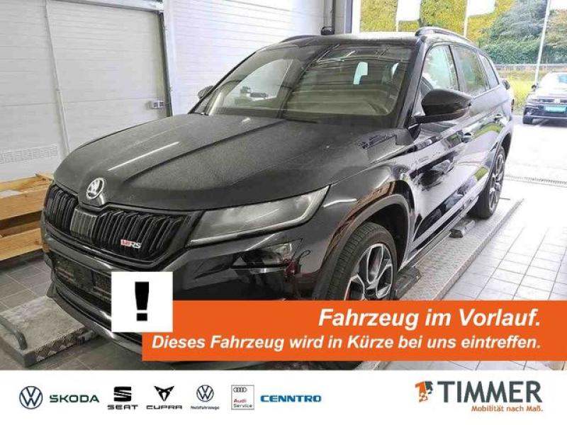 SKODA  Kodiaq 2.0 TDI DSG 4x4 RS 7-SITZ *AHK *CANTON *3, Schwarz-Magic Perleffekt