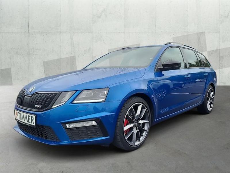 SKODA  Octavia III Combi 2.0 TDI DSG 4x4 RS *LED *TRAVE, Race-Blau Metallic