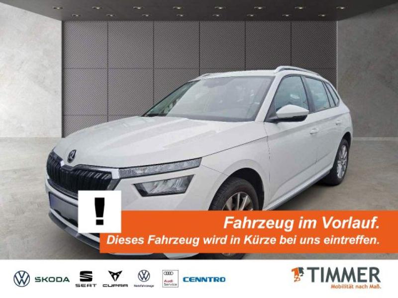 SKODA  Kamiq 1.0 TSI STYLE AHK*LED *SHZ *TEMPO *PDC *DA, Candy-Weiß