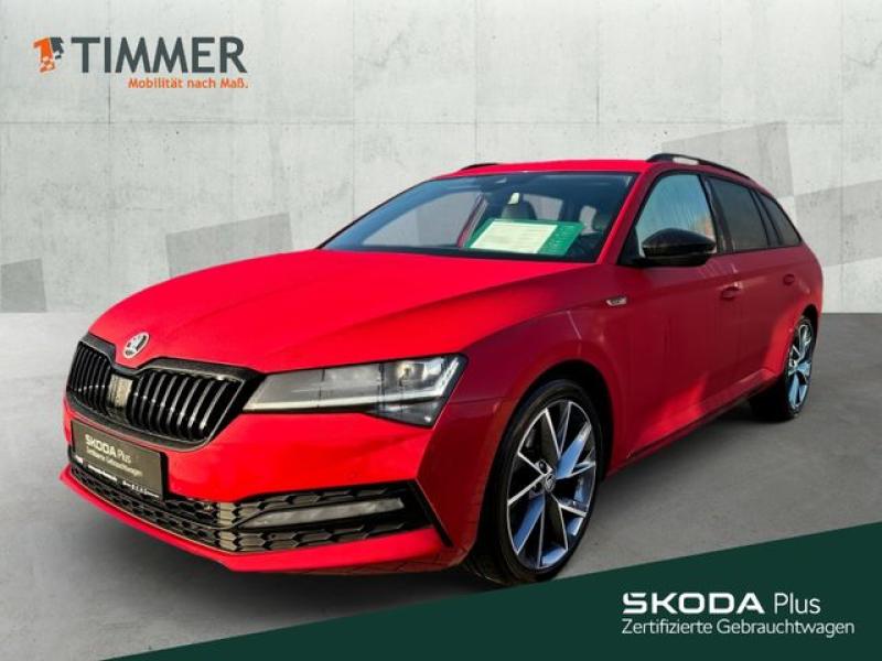 SKODA  Superb Combi Sportline 2.0TDI DSG *RKAM*4xSHZ*NA, Velvet-Rot Premium Metallic