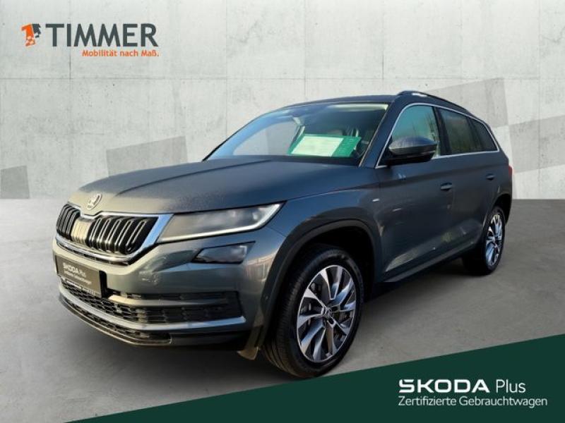 SKODA  Kodiaq 2.0 TDI DSG 4x4 CLEVER *AHK *LED *360° *C, Quarz-Grau Metallic