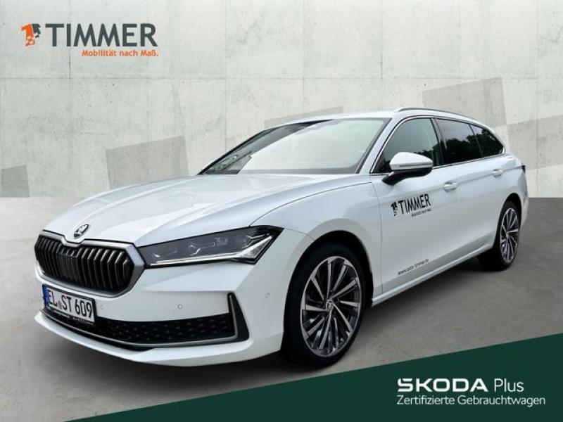 SKODA  Superb Combi 2.0 TDI DSG L&K *AHK*STANDHEIZUNG*, Kristall-Weiß Uni