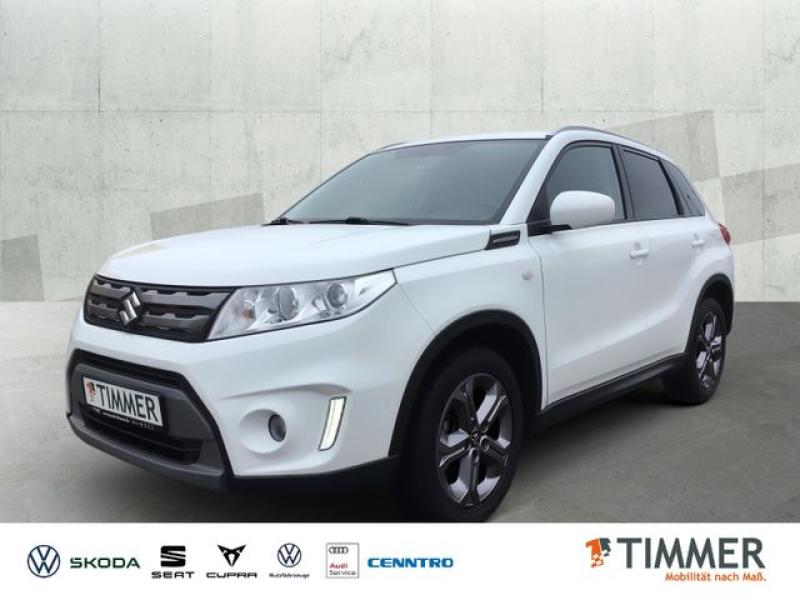 SUZUKI  Vitara 1.6 Comfort 4x2 AHK*GRA*SH*ALU-GJ.Reif.*K, weiß