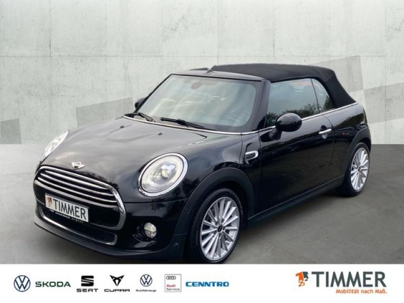 MINI  Cooper Cabrio *NAVI*LED*TEMPOM.*SHZ*, Midnight Black Metallic