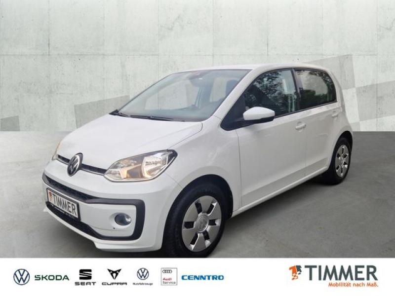 VW  up! 1.0 MOVE 4-TÜR *SHZ *TEMPO *RKAM *ALLWETTER, Pure White