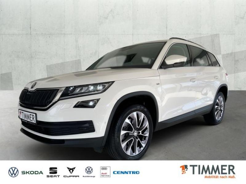 SKODA  Kodiaq 2.0 TDI DSG 4x4 CLEVER *AHK *CANTON *VIRT, Candy-Weiß