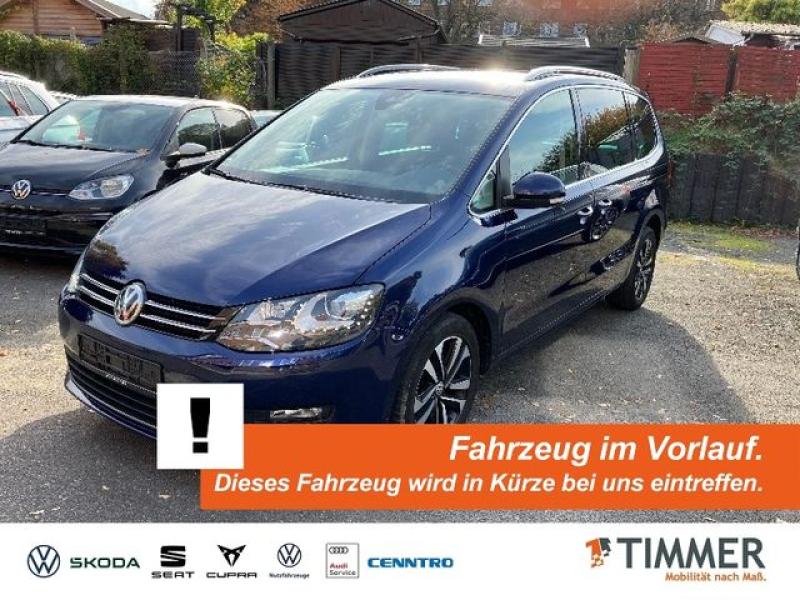 VW  Sharan 2.0 TDI UNITED 7-SITZ *AHK *LED *ACC *NAV, Atlantik Blue Metallic