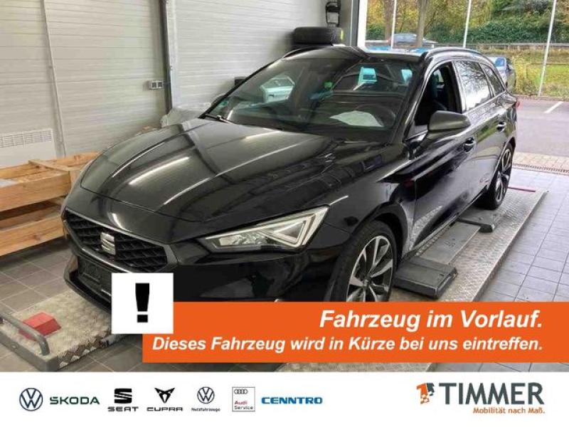 SEAT  Leon 2.0 TDI DSG FR AHK*BEATS *LED *ACC *SHZ *RK, Mitternachtsschwarz