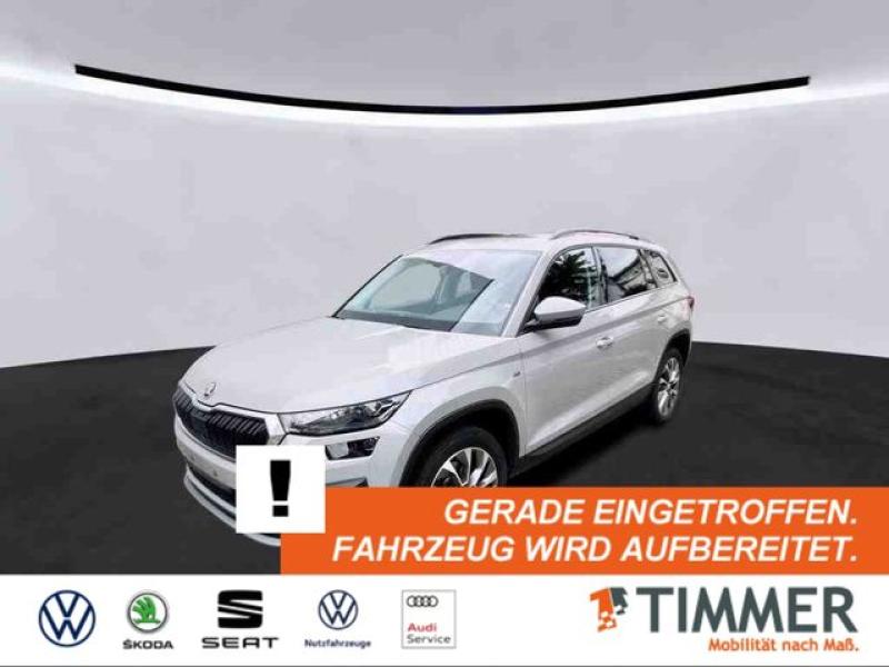 SKODA  Kodiaq 2.0 TDI DSG 4x4 CLEVER *AHK *MATRIX *ACC, Steel-Grau