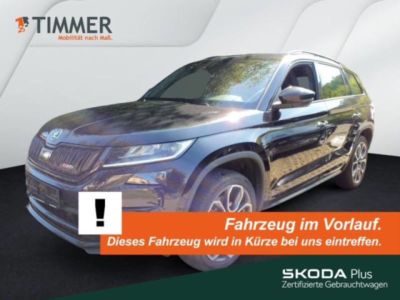 SKODA  Kodiaq 2.0 TDI DSG 4x4 RS *CANTON *360° *LED *AC, Schwarz-Magic Perleffekt