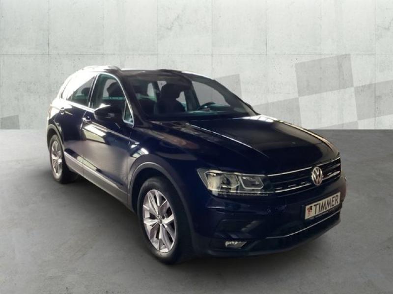 VW  Tiguan 1.5 TSI DSG HIGH *AHK *LED *ACC *STHZ *SH, Atlantik Blue Metallic