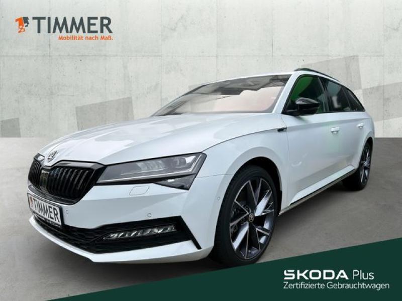 SKODA  Superb Combi 2.0 TDI DSG Sportline *NAVI*KAMERA*, Moon-Weiß Perleffekt