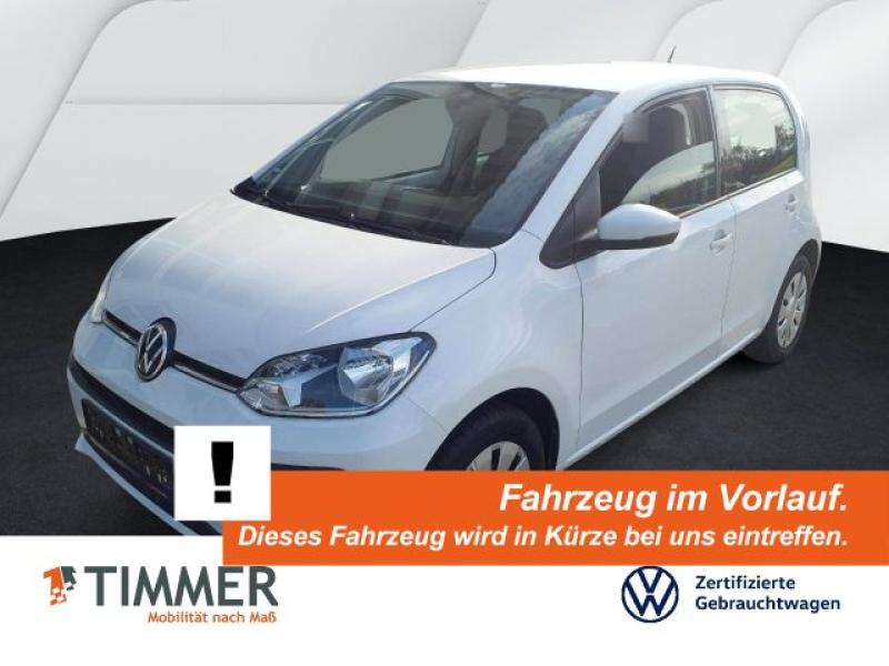 VW  up! 1.0 MOVE 4-TÜR *KLIMA *TELEFON *DAB+ *, Pure White