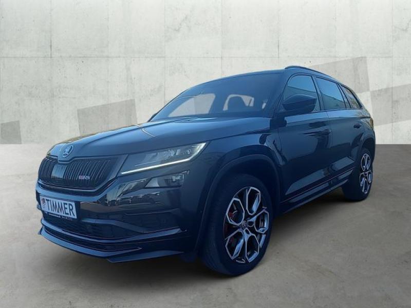 SKODA  Kodiaq 2.0 TDI DSG 4x4 RS 7-SITZ *AHK *CANTON *3, Schwarz-Magic Perleffekt