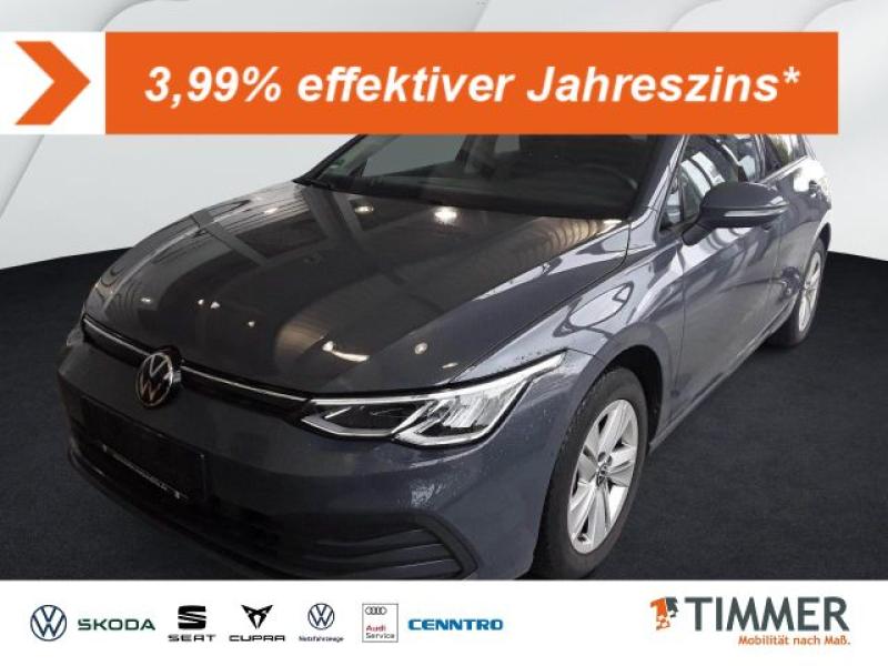 VW  Golf VIII 1.5 TSI LIFE *TRAVEL *LED *NAVI *SHZ *, Delfingrau Metallic