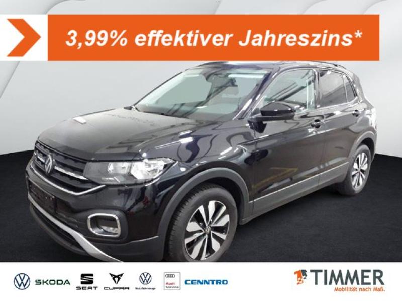 VW  T-Cross 1.0 TSI MOVE *SHZ *NAVI *APP *ALLWETTER, Deep Black Perleffekt