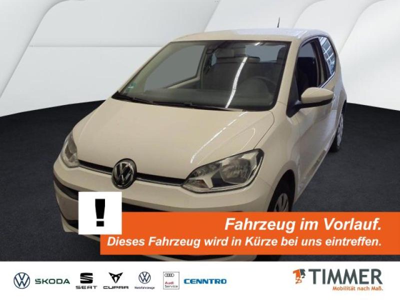 VW  up! 1.0 MOVE *SHZ *TEMPO *ALLWETTER *KLIMA *TELE, white