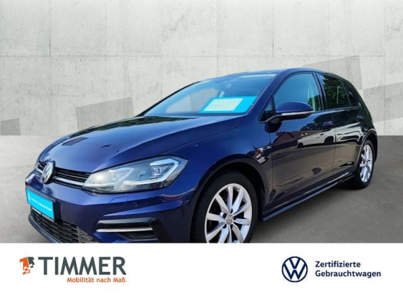 VW  Golf VII 1.5 TSI R-LINE *LED *NAVI *SITZHZ *LM *, Atlantik Blue Metallic