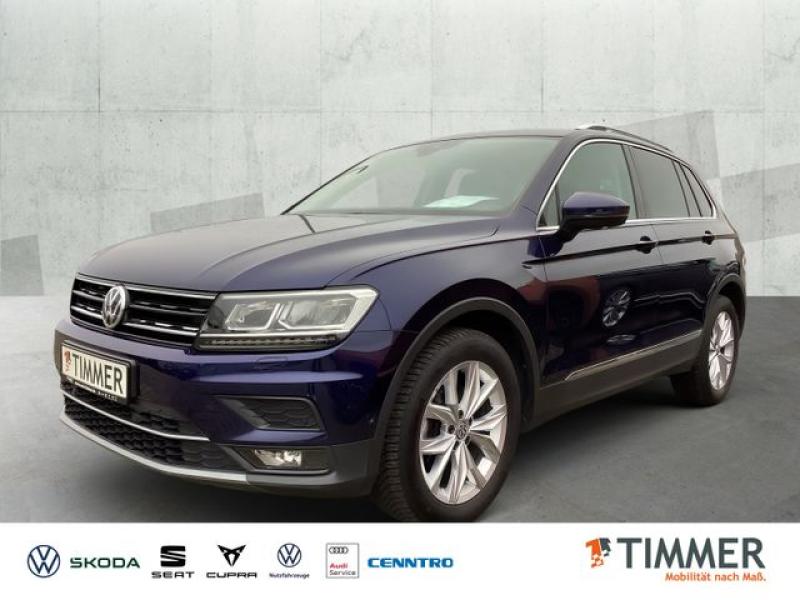 VW  Tiguan 1.5 TSI DSG HIGH *AHK *LED *ACC *STHZ *SH, Atlantik Blue Metallic